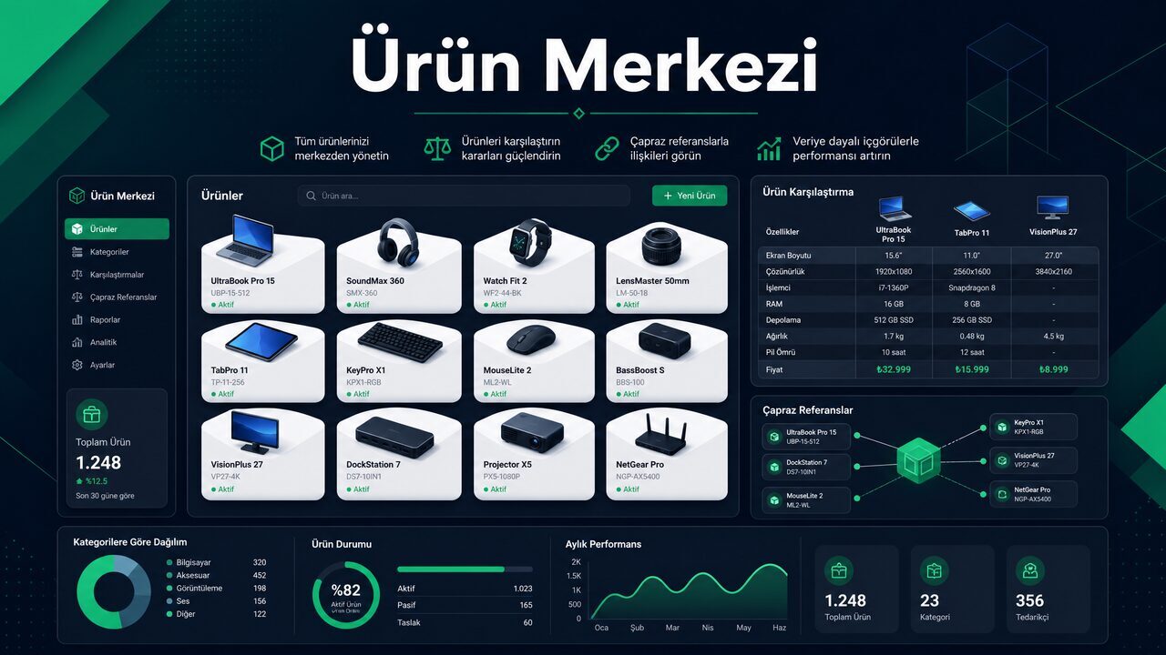 Ürün Merkezi — Saypol ve Diğer Pazaryerlerindeki Ürünlerinizi Tek Panelden Yönetin